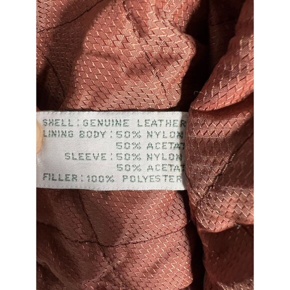 Bill Blass Bomber Jacket  Large Black Leather Damage on Left Shoulder - Picture 14 of 16